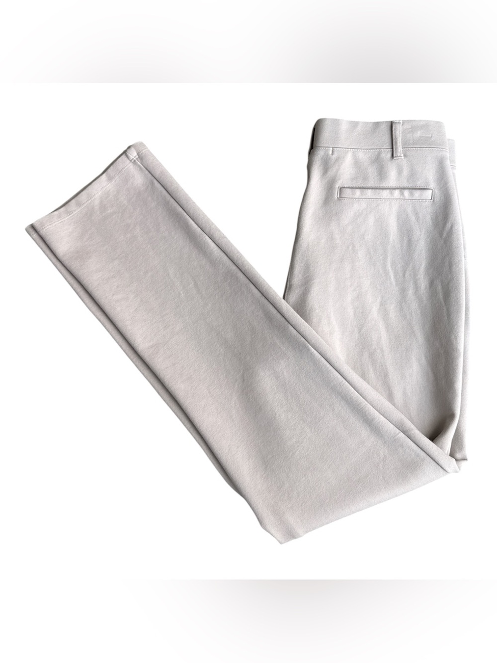Quince Beige Straight-Leg Pants